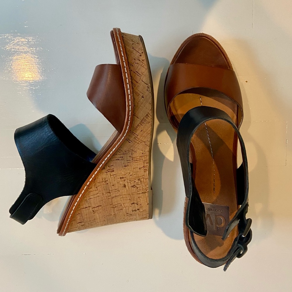 Dolce Vita Jonee Colorblock Wedges